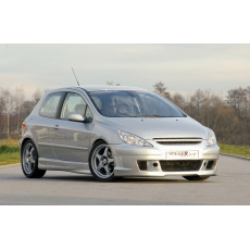 Rieger boční práh mont. strana levá pro Peugeot 307 convertible CC, sedan vč. faceliftu, r.v. 04/01-04/05, 05-05-, plast ABS bez povrchové úpravy