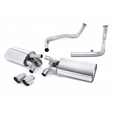 Milltek Sport výfukový systém cat-back bez rezonátoru (hlasitější) pro Porsche Boxster S 3.4 987 Gen2 2009-2013, typ koncovek: GT-90 leštěné Milltek Sport výfukový systém cat-back bez rezonátoru (hlasitější) pro Porsche Boxster S 3.4 987 Gen2 2009-2013, typ koncovek: GT-90 leštěné