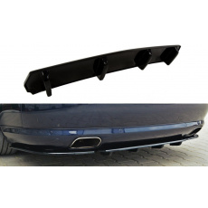 Maxton Design středový spoiler zadního nárazníku s žebrováním pro Audi S8 D3, černý lesklý plast ABS Maxton Design středový spoiler zadního nárazníku s žebrováním pro Audi S8 D3, černý lesklý plast ABS