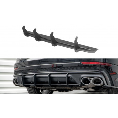 Maxton Design "Street Pro" difuzor zadního nárazníku pro Audi SQ8 Mk 1, plast ABS bez povrchové úpravy, s červenou linkou Maxton Design "Street Pro" difuzor zadního nárazníku pro Audi SQ8 Mk 1, plast ABS bez povrchové úpravy, s červenou linkou