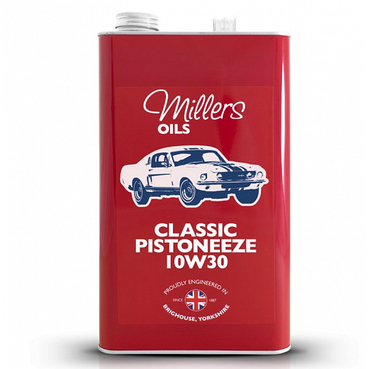 Motorový olej Millers Oils Classic Pistoneeze 10w30, 5L Motorový olej Millers Oils Classic Pistoneeze 10w30, 5L