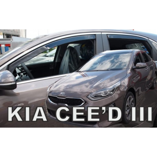 HEKO ofuky oken Kia Ceed 5dv (2018-) přední + zadní