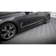 Maxton Design "Street Pro" difuzory pod boční prahy pro Kia Stinger GT-Line, plast ABS bez povrchové úpravy