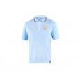 Sparco polo triko Gulf, barva: světle modrá, velikost: S