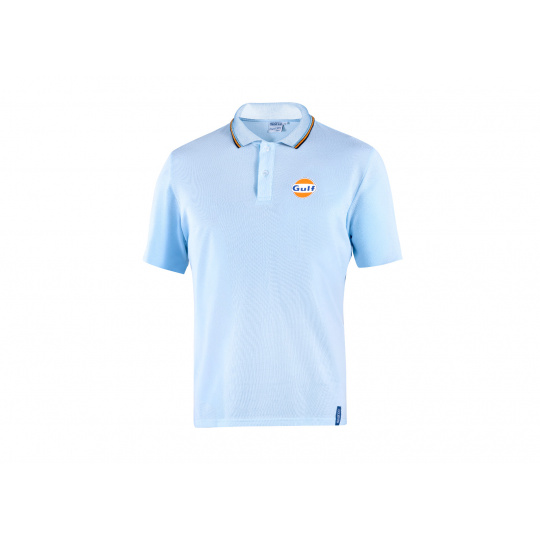 Sparco polo triko Gulf, barva: světle modrá, velikost: S