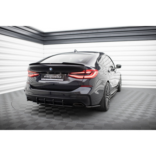 Maxton Design "Street Pro" difuzor zadního nárazníku pro BMW řada 6 GT G32, plast ABS bez povrchové úpravy
