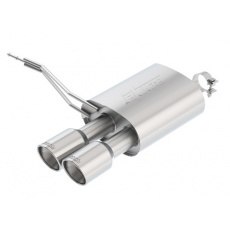 Borla koncový díl Axle-back "S-Type" pro Mini Cooper S F56 Hatchback r.v. 2014-2024/ Cooper S F57 Convertible r.v. 2016-2024 - Turbo, FWD, 2-dvéř, typ koncovek: chromové