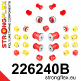 226240B: Strongflex Kompletní sada polyuretanových silentbloků pro zavěšení