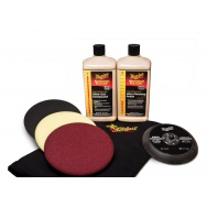 Meguiar's Mirror Glaze Soft Buff Kit 6" - kompletní 6-palcová sada na profesionální renovaci laku