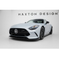 Maxton Design spoiler pod přední nárazník ver.2 pro Mercedes AMG GT C192 /63, černý lesklý plast ABS
