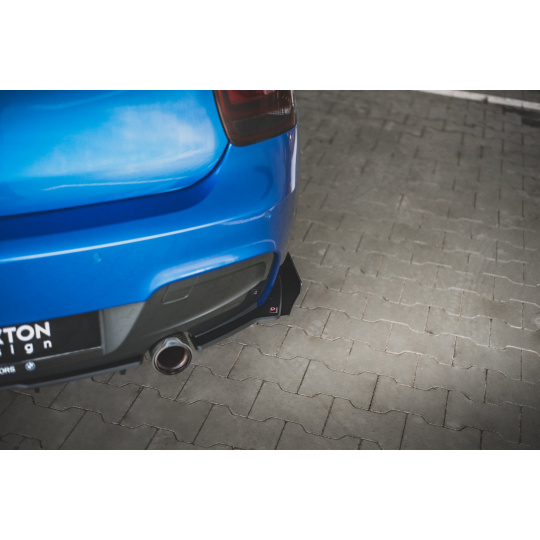Maxton Design křidélka bočních difuzorů zad. nárazníku pro BMW řada 1 F20 M135I, černý lesklý plast ABS