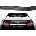 Maxton Design spodní prodloužení spoileru 3d pro Lexus RX Mk4 Facelift, černý lesklý plast ABS