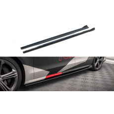 Maxton Design difuzory pod boční prahy ver.2 pro Audi S8 D4, černý lesklý plast ABS Maxton Design difuzory pod boční prahy ver.2 pro Audi S8 D4, černý lesklý plast ABS