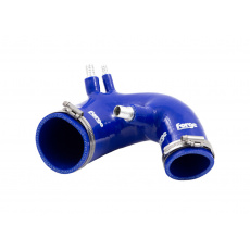 Forge Motorsport silikonová sací hadice k turbodmychadlu pro Fiat 500 Abarth T-Jet s turbodmychadlem IHI, barva hadice: modrá