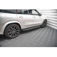Maxton Design difuzory pod boční prahy pro Mercedes GLS X167 /AMG- Line, černý lesklý plast ABS