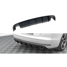 Maxton Design vložka zadního nárazníku pro Audi A8 D4, Carbon-Look