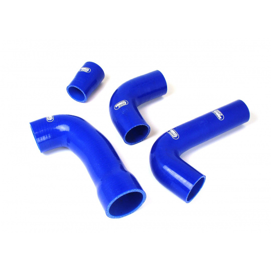 Samco Sport 4-dílná sada silikonových hadic pro vedení tlakového vzduchu pro Fiat Uno Turbo Mk2 1991 - 1994 1372cc, barva: modrá