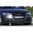 Rieger spoiler pod přední nárazník pro Audi A5 B8, B81 kabriolet, kupé, Sportback po faceliftu, r.v. 10/11-06/16, plast ABS bez povrchové úpravy
