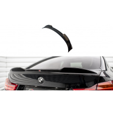 Maxton Design prodloužení spoileru 3d pro BMW řada 4 F36, černý lesklý plast ABS