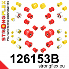 126153B: Full suspension polyurethane bush kit 126153B: Full suspension polyurethane bush kit