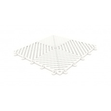 Maxton Design plastová dlaždice modulární podlahy, bílá