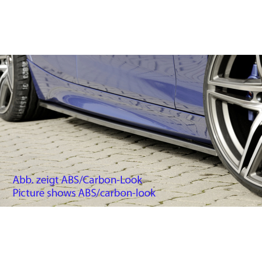 Rieger spoiler pod boční práh mont. strana levá pro BMW řada 1 F20 sedan / 4-dvéř. vč. faceliftu, r.v. 05/2015-, 09/11-03/2015, plast ABS bez povrchové úpravy