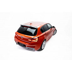 Maxton Design 3D prodloužení spoileru pro BMW řada 1 F20- F21, F20- F21 Facelift, černý lesklý plast ABS
