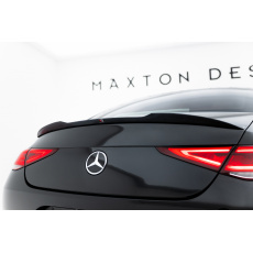 Maxton Design prodloužení spoileru pro Mercedes CLS C 257/53AMG, černý lesklý plast ABS