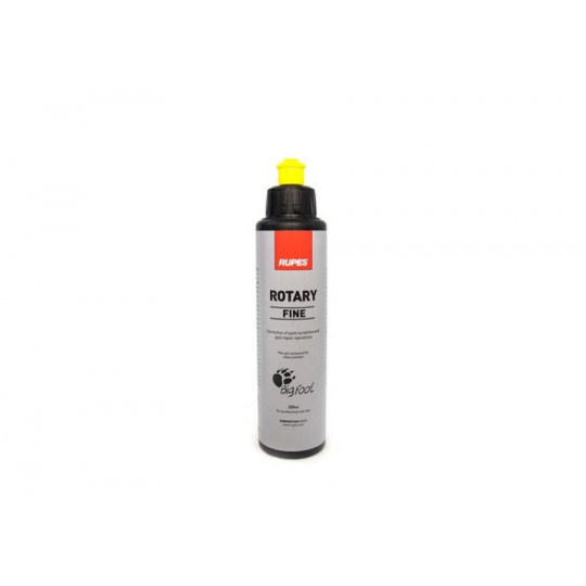 RUPES Rotary Fine Abrasive Compound Gel, 250 ml - profesionální lešticí pasta pro rotační leštičky, určená pro finální doleštění laku