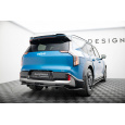 Maxton Design spoiler pod zadní nárazník s žebrováním pro Kia EV9 Mk1 GT-Line, černý lesklý plast ABS