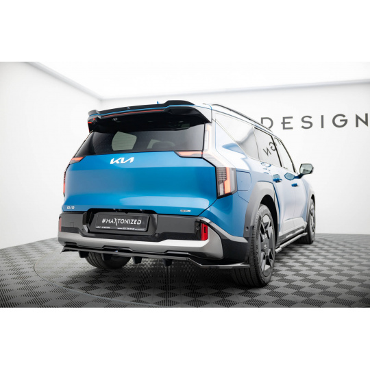 Maxton Design spoiler pod zadní nárazník s žebrováním pro Kia EV9 Mk1 GT-Line, černý lesklý plast ABS Maxton Design spoiler pod zadní nárazník s žebrováním pro Kia EV9 Mk1 GT-Line, černý lesklý plast ABS