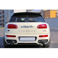 Maxton Design vložka zadního nárazníku pro Mini Clubman S Mk2 JCW, Carbon-Look