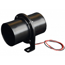 Elektrický ventilátor pro vložení do flexibilní hadice o průměru 102 mm