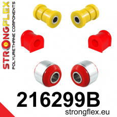 216299B: Strongflex Sada silentbloků předního zavěšení 216299B: Strongflex Sada silentbloků předního zavěšení