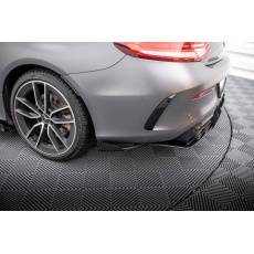 Maxton Design "Street Pro" boční difuzory pod zadní nárazník s křidélky pro Mercedes třída C W205 Facelift/43 AMG/Coupe, plast ABS bez povrchové úpravy, s červenou linkou Maxton Design "Street Pro" boční difuzory pod zadní nárazník s křidélky pro Mercedes třída C W205 Facelift/43 AMG/Coupe, plast ABS bez povrchové úpravy, s červenou linkou