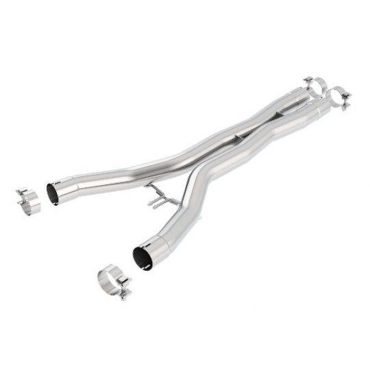 Borla X-pipe výfukové vedení pro Chevrolet Corvette/Grand Sport/ZO6 6,2l RWD 2-dvéř., r.v. od 14-18