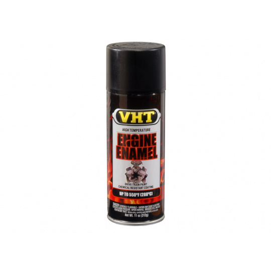 VHT Engine Enamel barva na motory do teploty až 288°C, barva: matná černá