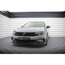 Maxton Design spoiler pod přední nárazník pro Volkswagen Passat Mk8 (B8) Facelift, černý lesklý plast ABS, R-Line Maxton Design spoiler pod přední nárazník pro Volkswagen Passat Mk8 (B8) Facelift, černý lesklý plast ABS, R-Line