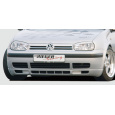 Rieger spoiler pod přední nárazník V6-Look pro Volkswagen Golf 4 1J 3-dvéř., 5-dvéř., combi, r.v. 10/97-03, plast ABS bez povrchové úpravy