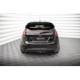 Maxton Design vložka zadního nárazníku pro Ford Fiesta ST Mk7 Facelift, černý lesklý plast ABS, pouze pro 5-dvéř.