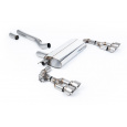 Milltek Sport výfukový systém OPF/GPF Back Maxton x Milltek pro BMW řada 1 M135i xDrive 5-dvéř. (F40 s OPF/GPF) 2019-2024, Quad GT-100 koncovky broušený titan