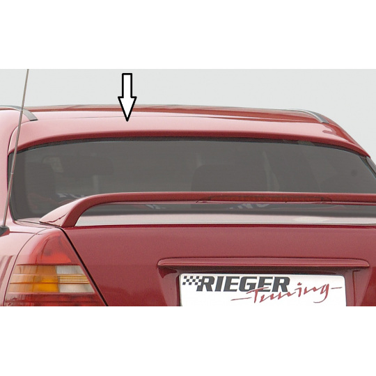 Rieger patka na zadní okno pro Mercedes třída C W202 sedan, plast ABS bez povrchové úpravy
