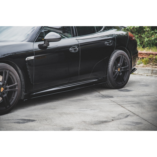 Maxton Design difuzory pod boční prahy ver.2 pro Porsche Panamera 970 Facelift 2013-2016, černý lesklý plast ABS Maxton Design difuzory pod boční prahy ver.2 pro Porsche Panamera 970 Facelift 2013-2016, černý lesklý plast ABS