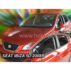 HEKO ofuky oken Seat Ibiza IV 5dv (2008-2017) přední + zadní