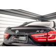 Maxton Design prodloužení spoileru 3d pro BMW X6 F16, černý lesklý plast ABS, M-pack