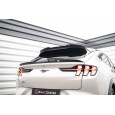 Maxton Design spodní prodloužení spoileru pro Ford Mustang Mach-E Mk1, černý lesklý plast ABS