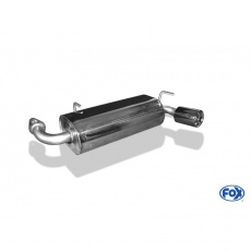 Fox Sportauspuff koncový tlumič výfuku s koncovkou 1x90 Typ 13 pro Suzuki Jimny 2005- s motorem 1.3