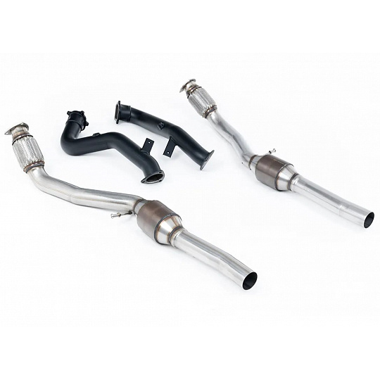 Milltek Sport Hi-Flow sportovní katalyzátor pro Audi S8 D4 4.0 TFSI quattro Tiptronic 2013-2018