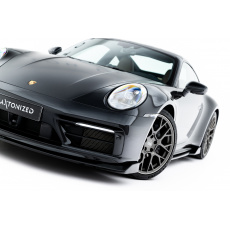 Maxton Design spoiler pod přední nárazník ver.2 pro Porsche 911 992 Carrera/Carrera S Aero, černý lesklý plast ABS Maxton Design spoiler pod přední nárazník ver.2 pro Porsche 911 992 Carrera/Carrera S Aero, černý lesklý plast ABS