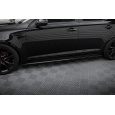 Maxton Design difuzory pod boční prahy pro Kia Optima Mk3, černý lesklý plast ABS
